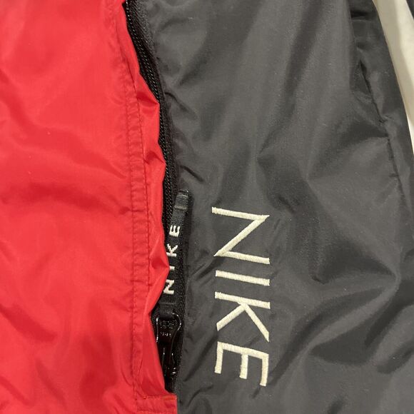 Nike Black and Red Windbreaker Jacket - Picture 8 of 12
